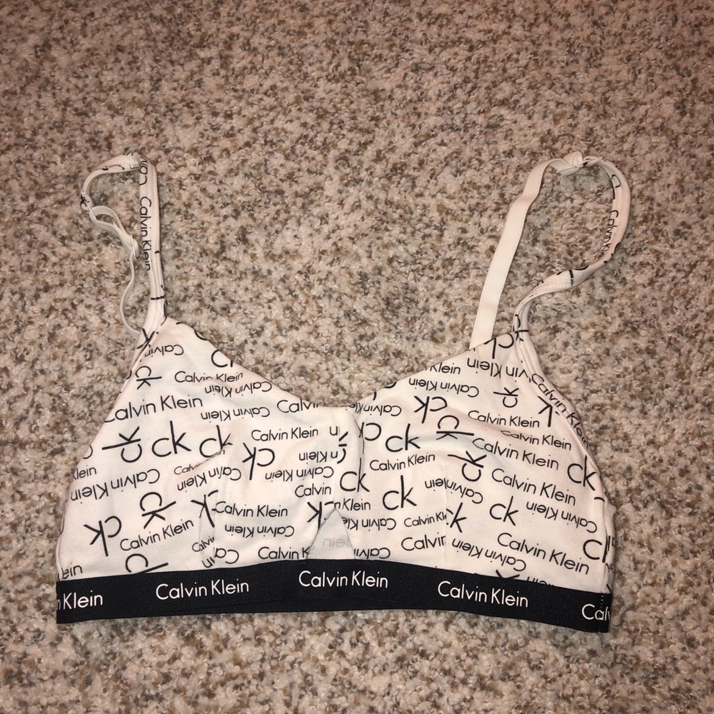 Calvin Klein bralette and boyshort set